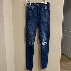 american eagle skinny jeans size 00 regular